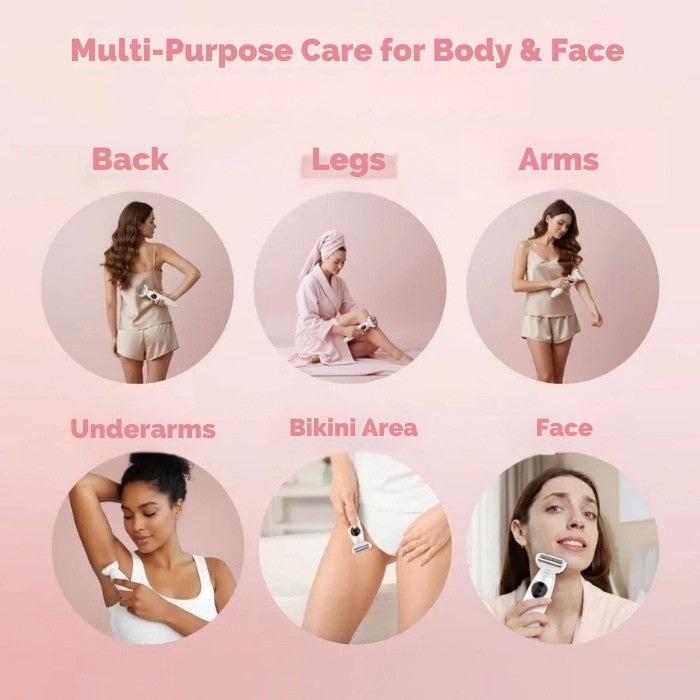 Gentle Electric Shaver Designed for Sensitive Skin