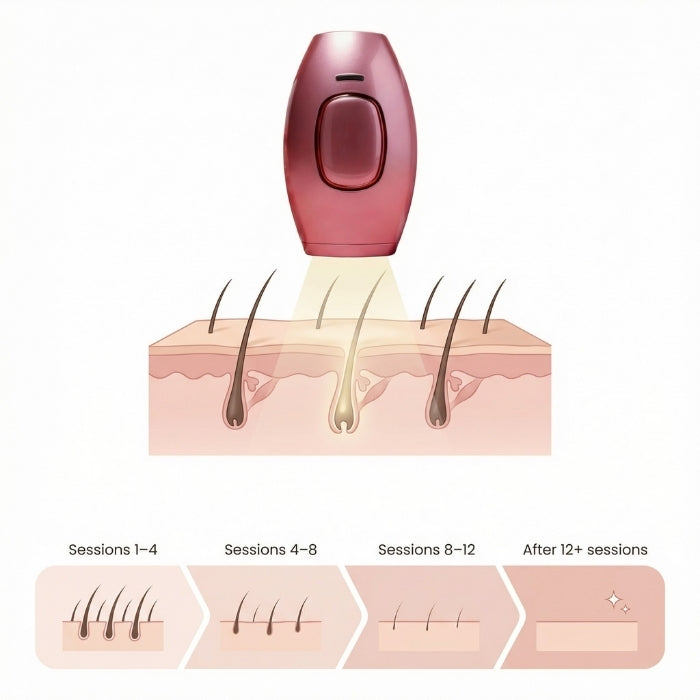 Painless IPL Hair Removal Device – Professional Results, Maximum Comfort