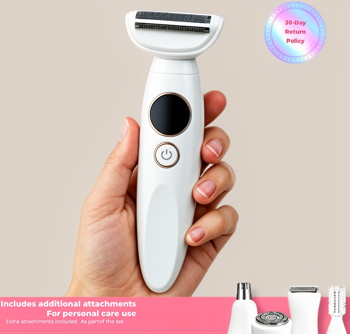 Gentle Electric Shaver Designed for Sensitive Skin