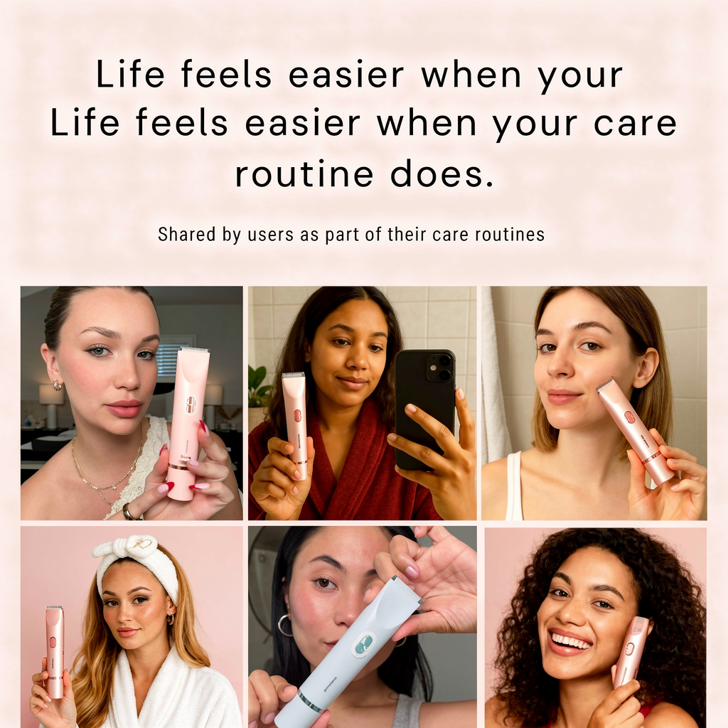 Pain-Free Electric Shaver for Sensitive Skin ✨ Smooth Results Without Cuts or Irritation