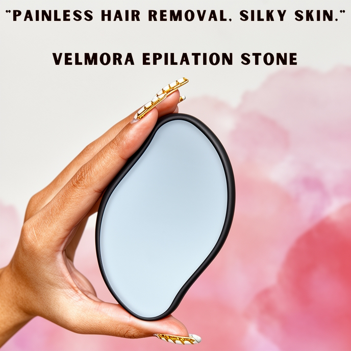 Velmora™ Epilation Stone 🌸✨ – Your Skin’s New Favorite Ritual  🪒❌ Say goodbye to razor bumps – hello silky smoothness 💆‍♀️💜